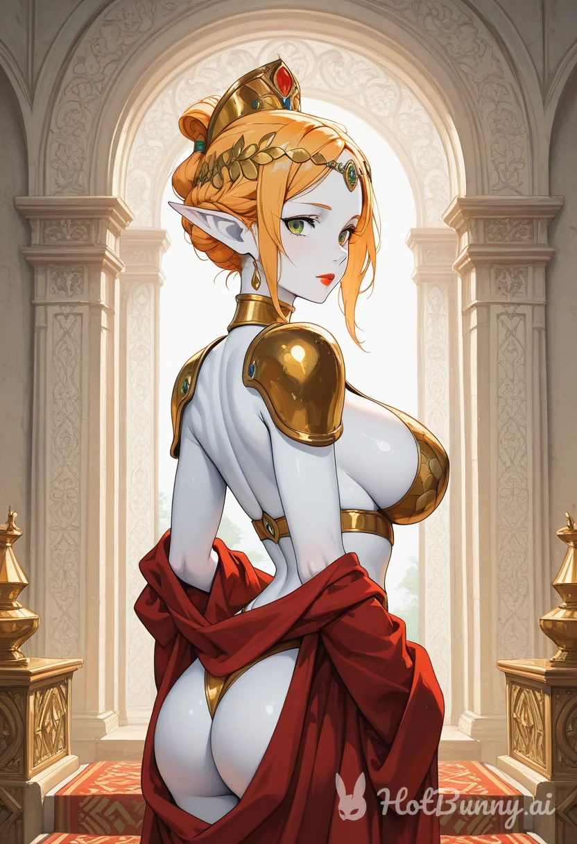 Elf Swimsuit Blonde Ai Hentai