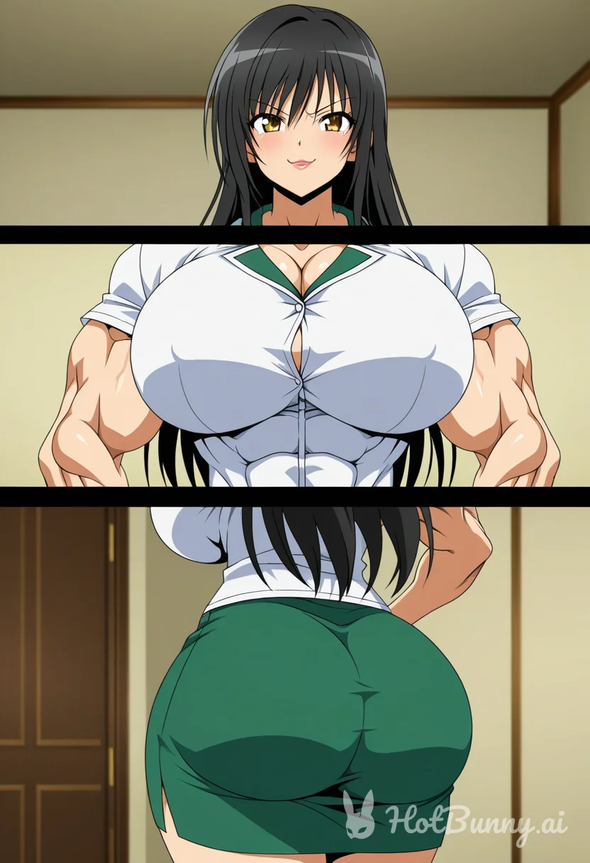 Muscle Girl Schoolgirl Ai Hentai