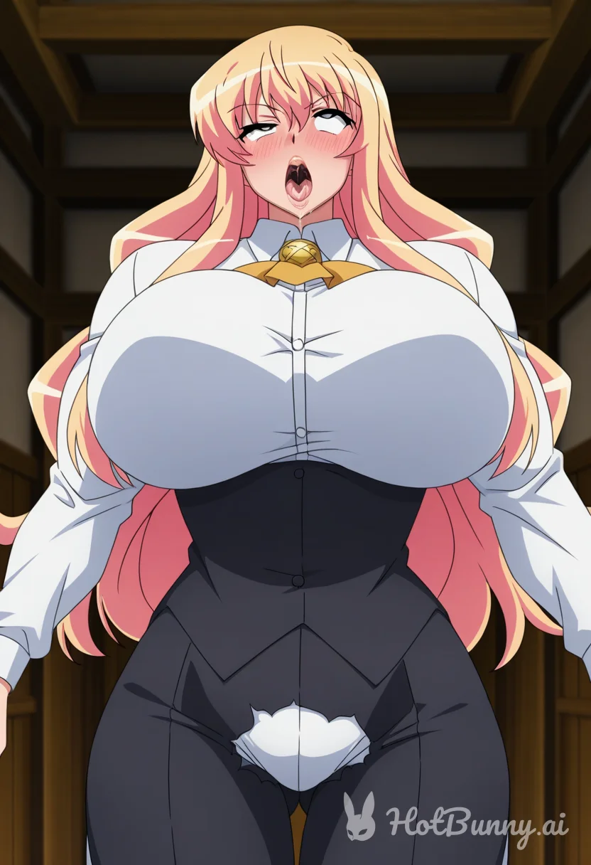Ahegao Huge Tits Blonde Ai Hentai