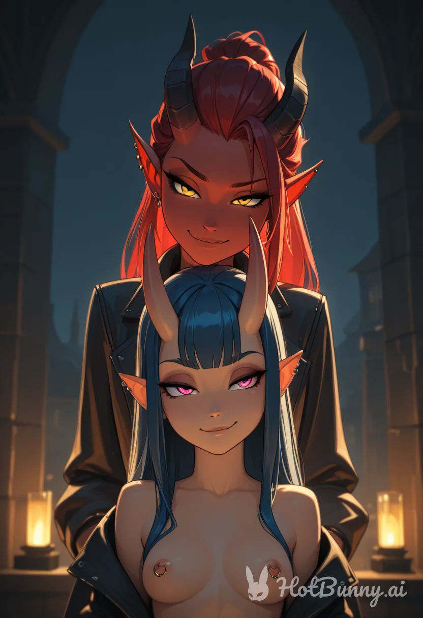 Succubus Lesbian Ai Hentai