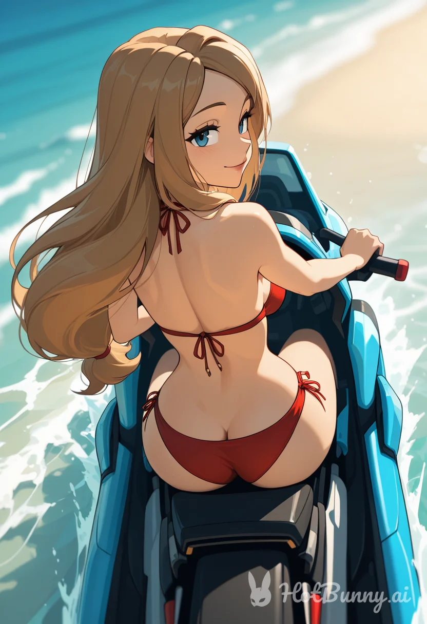 Swimsuit Blonde Ai Hentai
