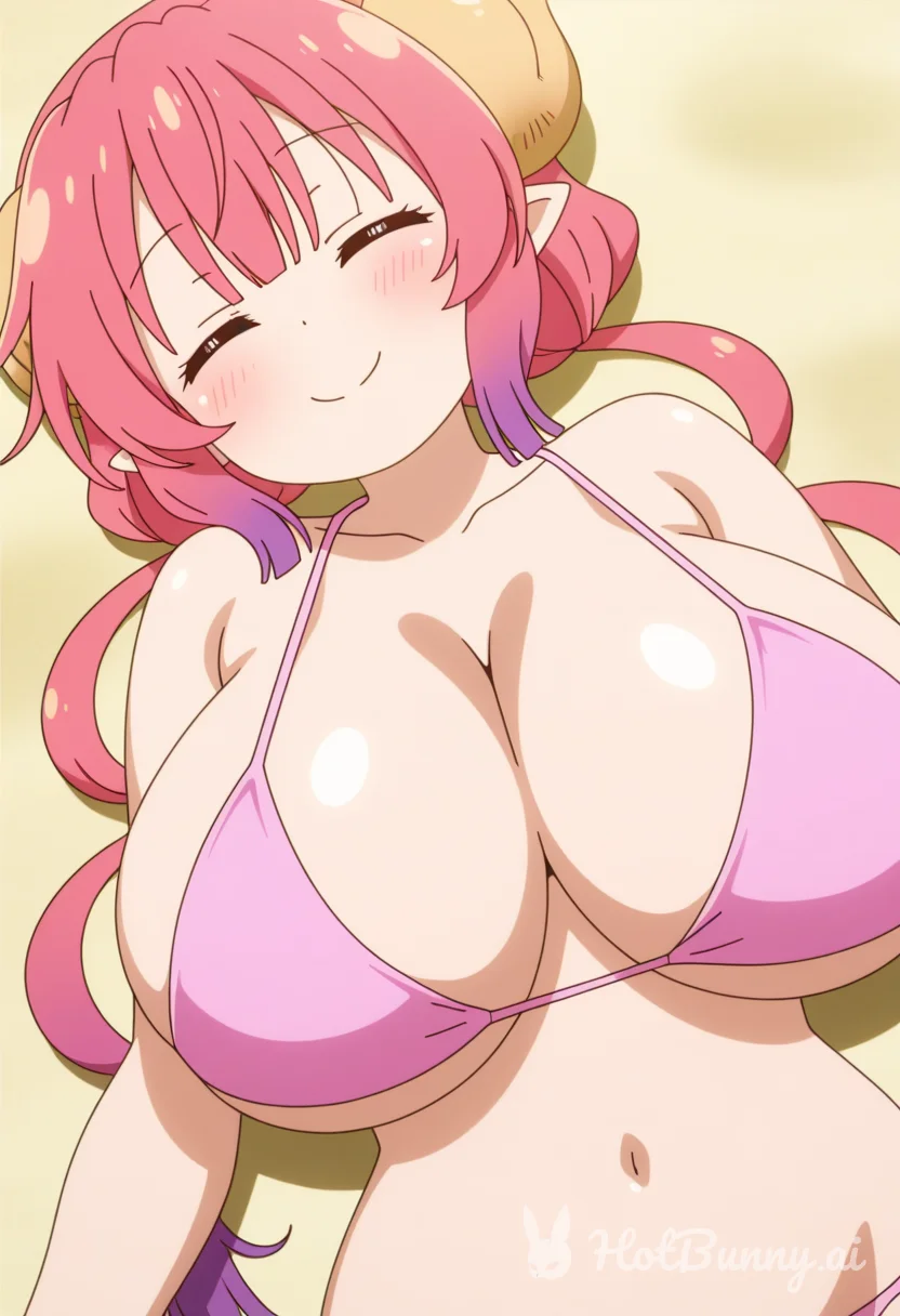 Happy Ilulu at the beach