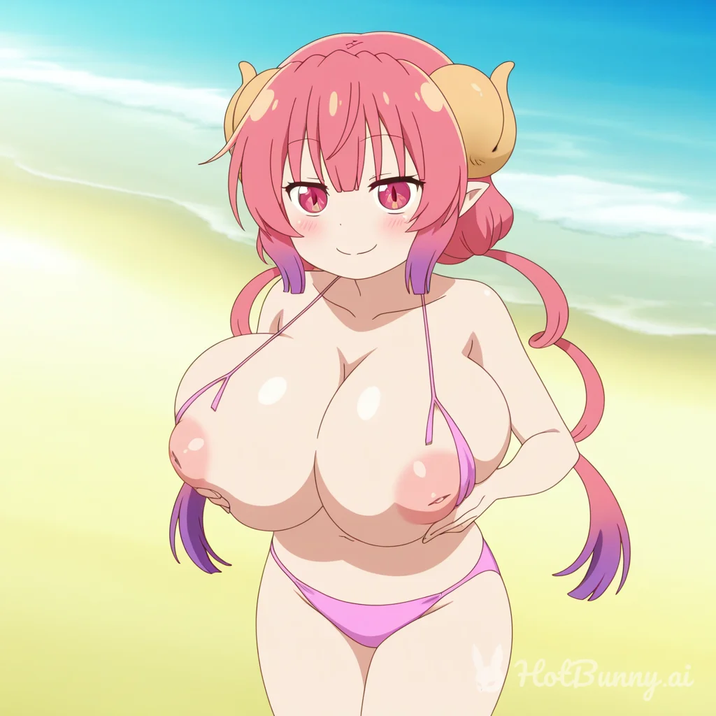 Damn her bikini snapped