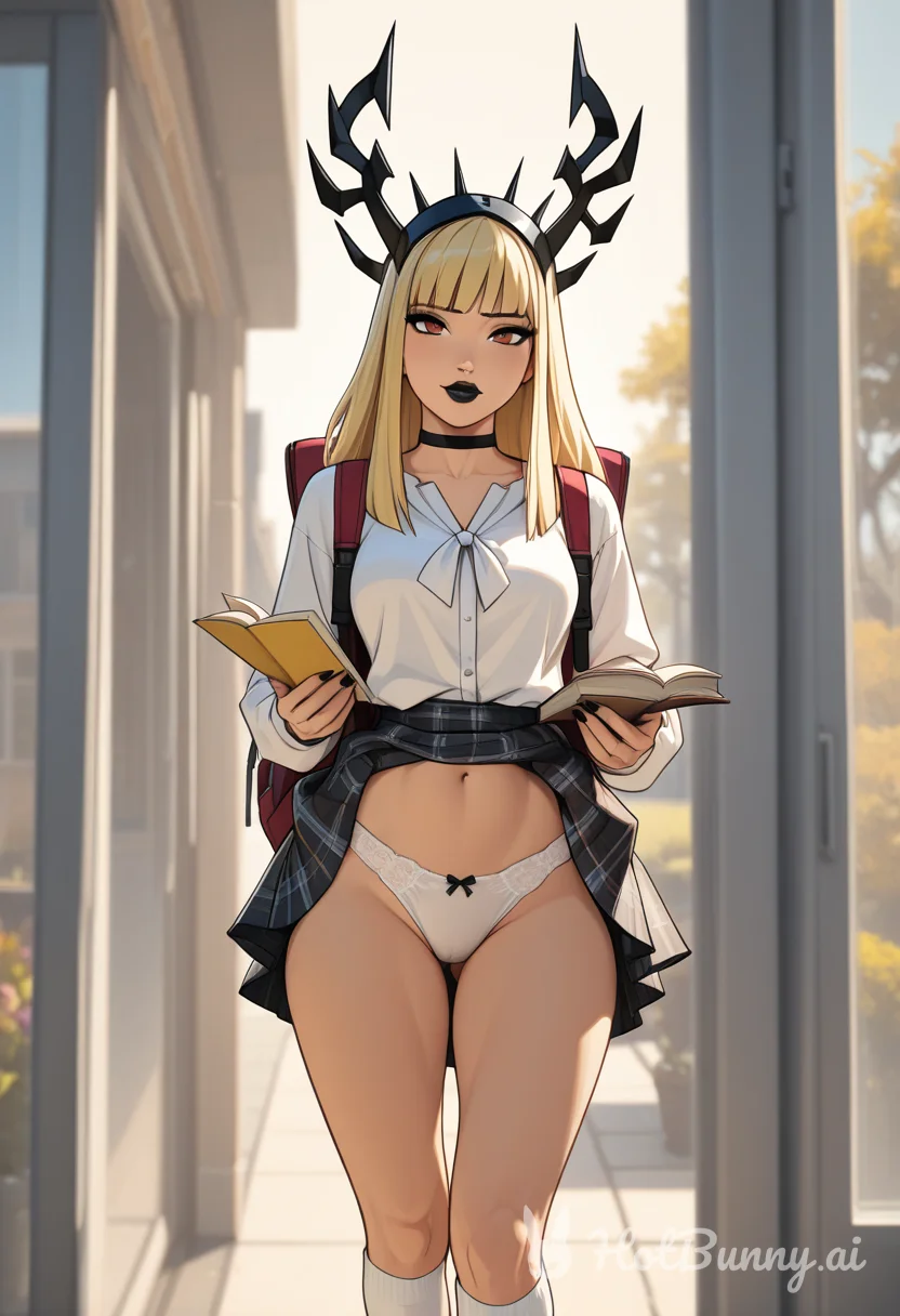 Schoolgirl Blonde Ai Hentai