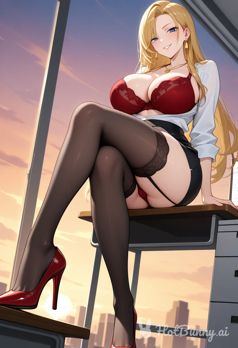 Lingerie Office Huge Tits Ai Hentai
