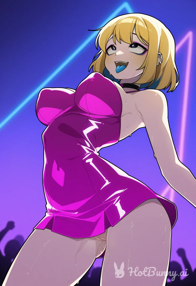 Ahegao Blonde Ai Hentai