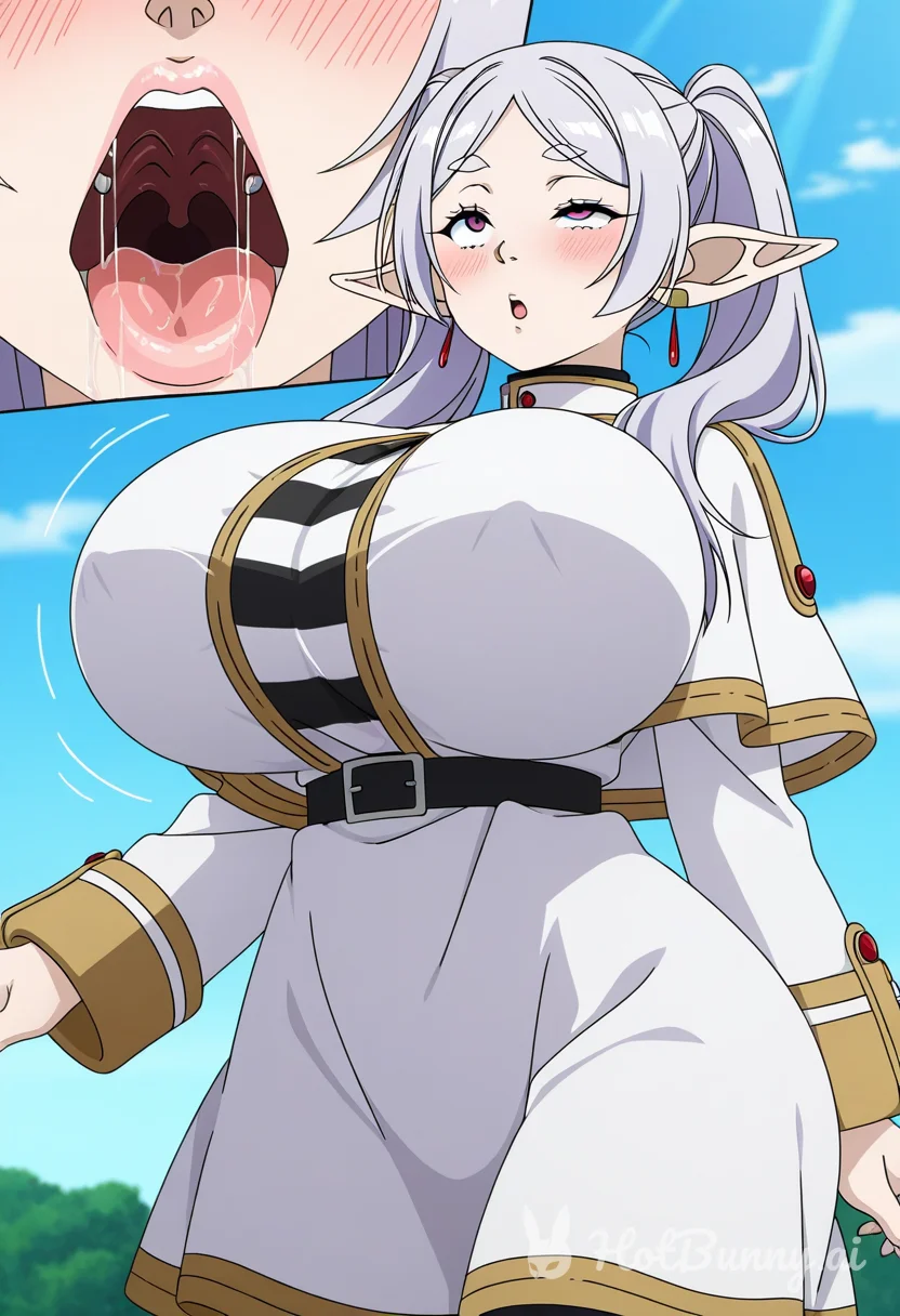 Frieren Elf Ahegao Ai Hentai