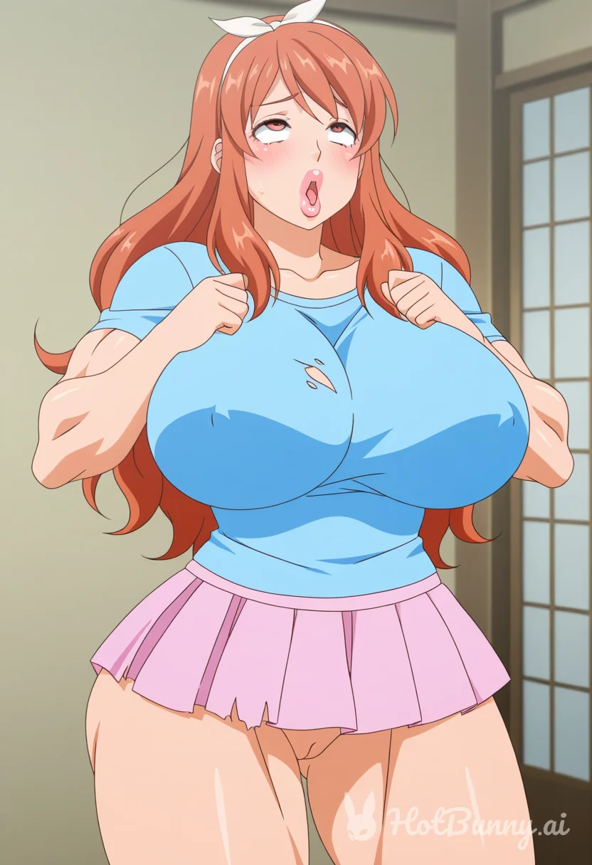 Ahegao Muscle Girl Ai Hentai