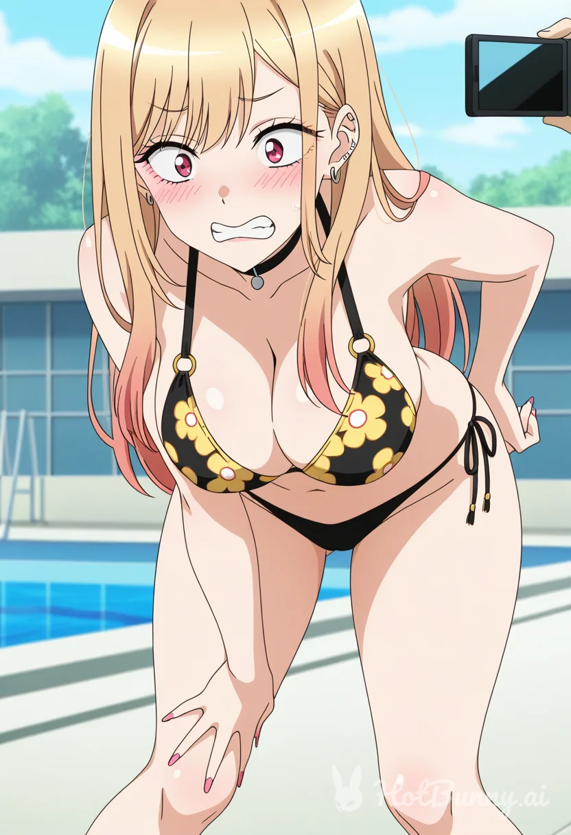 Swimsuit Blonde Ai Hentai