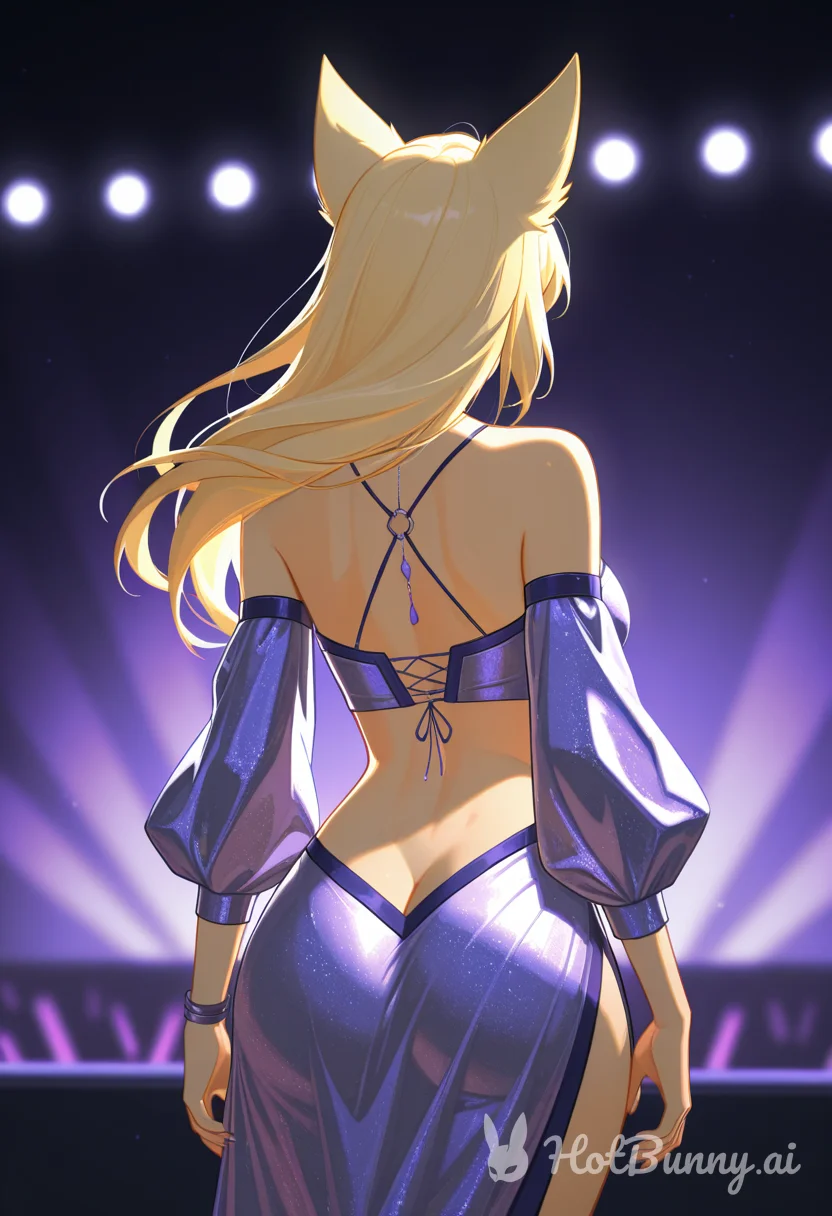Warrior Of Light from Final Fantasy Fox Girl Ai Hentai