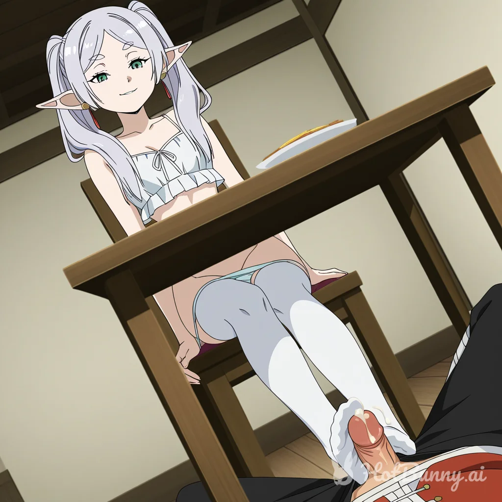 Frieren Elf Footjob Ai Hentai