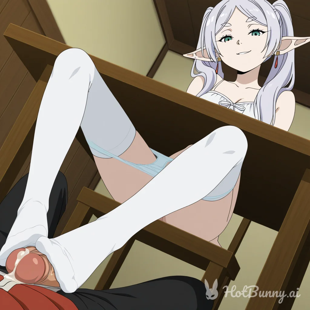 Frieren Elf Footjob Ai Hentai