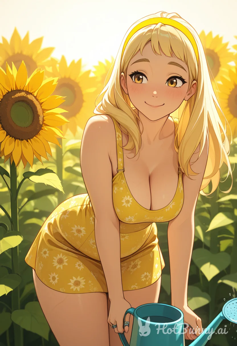 Chubby Blonde Ai Hentai