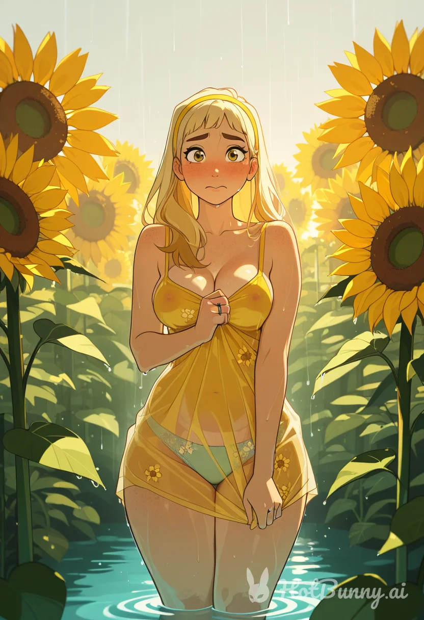 Chubby Blonde Ai Hentai