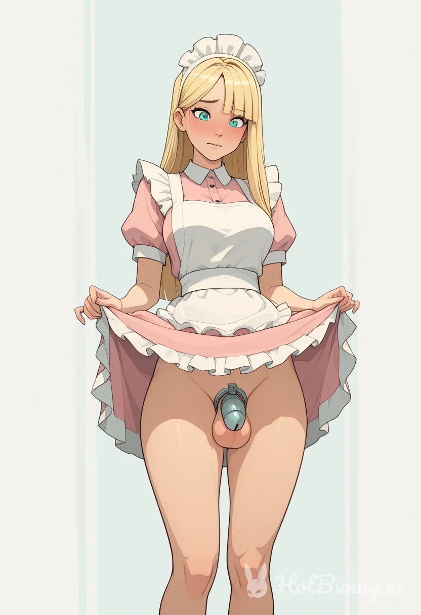 Futanari Maid Blonde Ai Hentai
