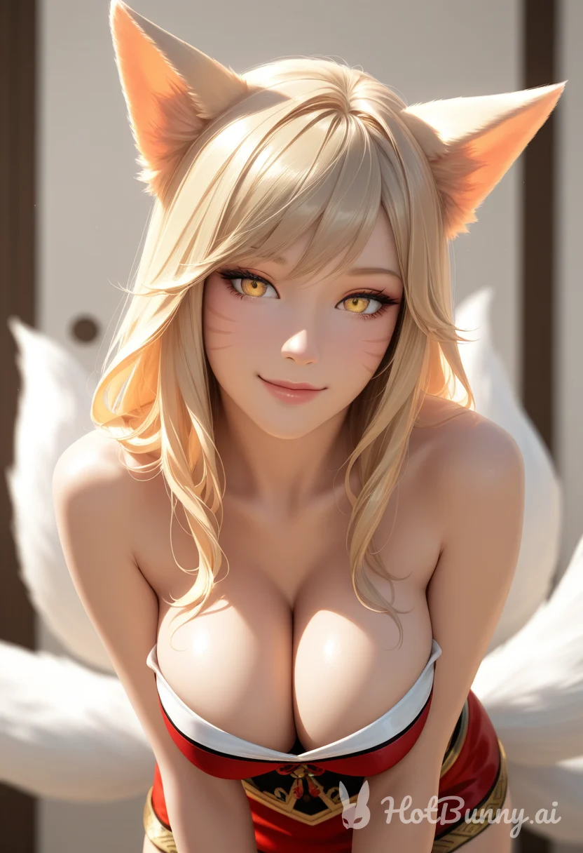 Ahri Fox Girl Ai Hentai