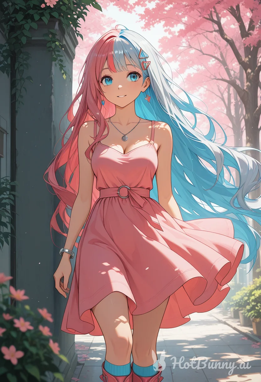 Lossy long hair