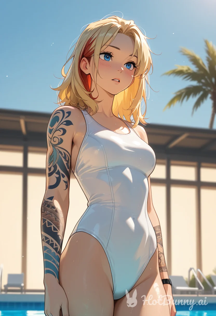 Way to hot it France, Carmen needs to cool off…
