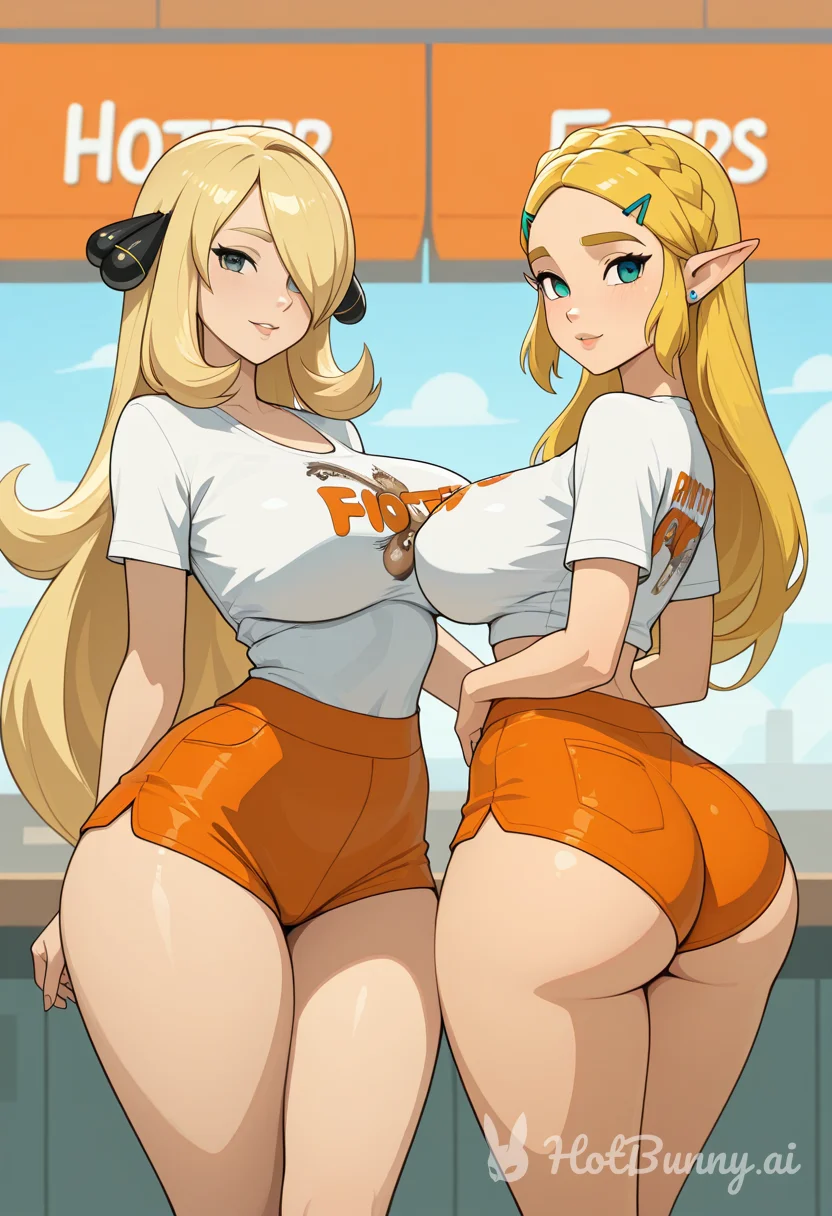 Zelda and Cynthia Ai Hentai