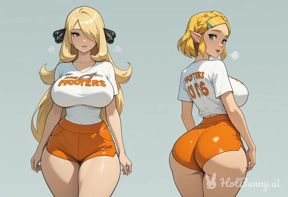 Zelda and Cynthia Ai Hentai