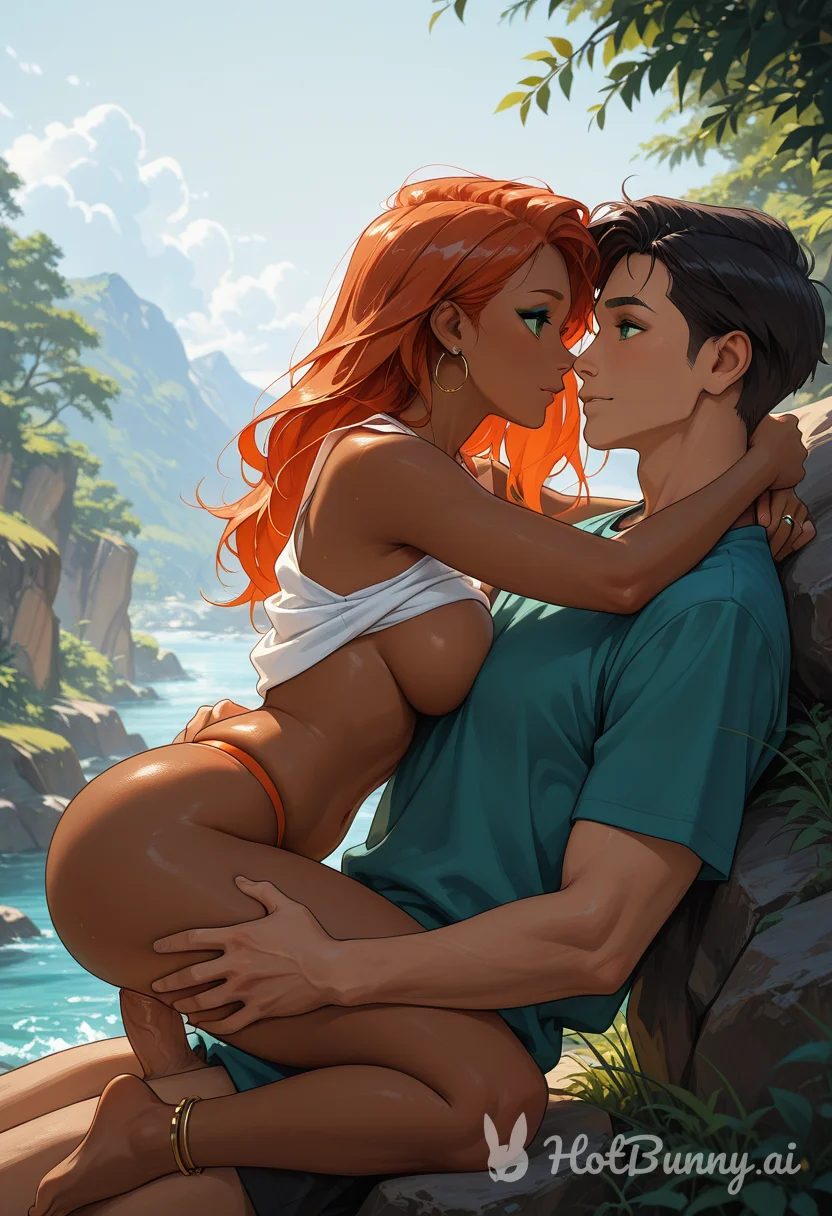 Ebony Swimsuit Ai Hentai
