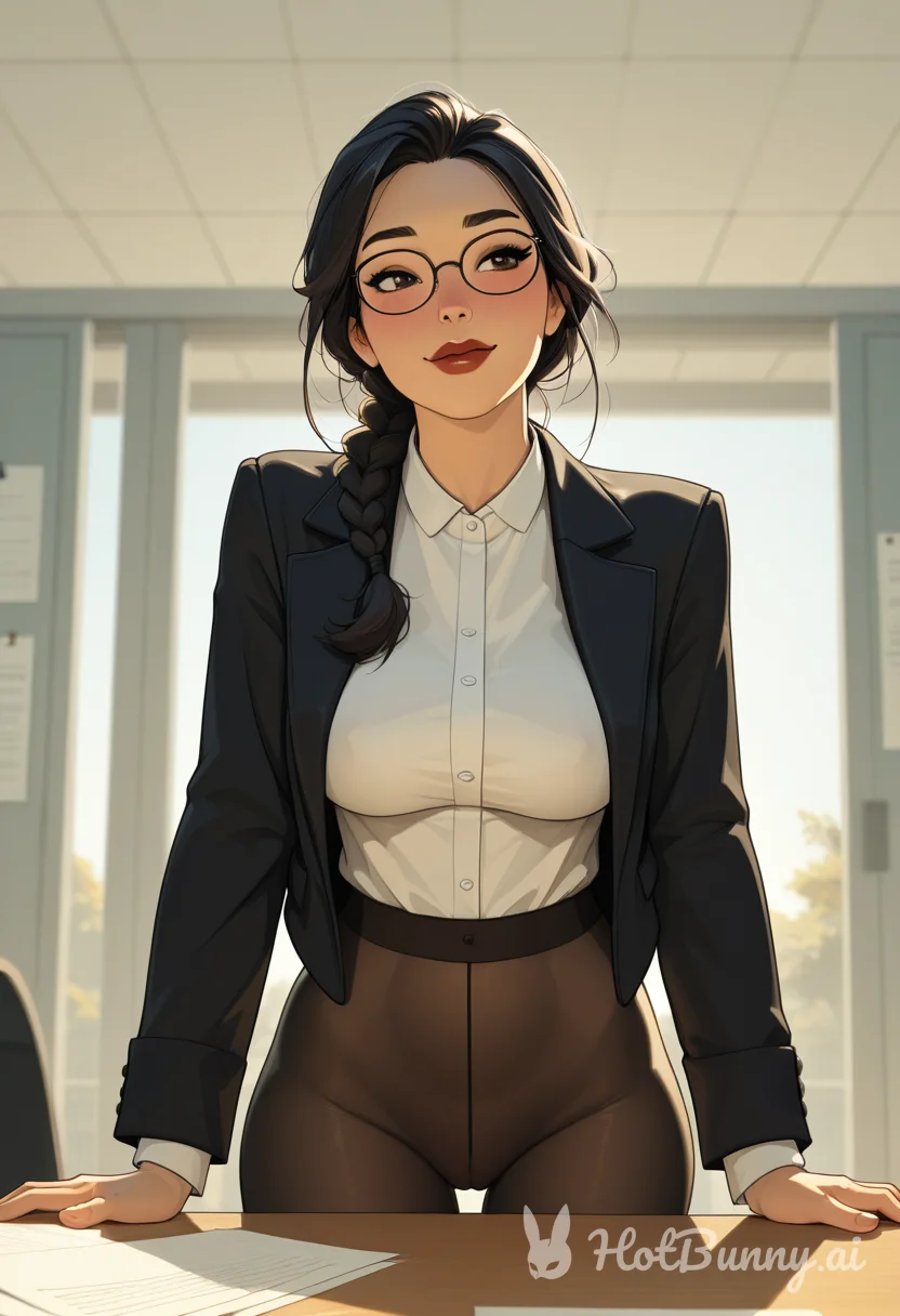 Office Chubby Ai Hentai