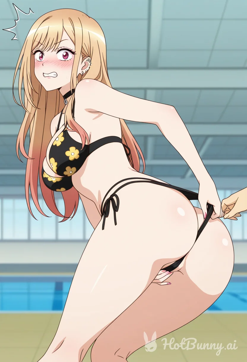 Swimsuit Blonde Ai Hentai