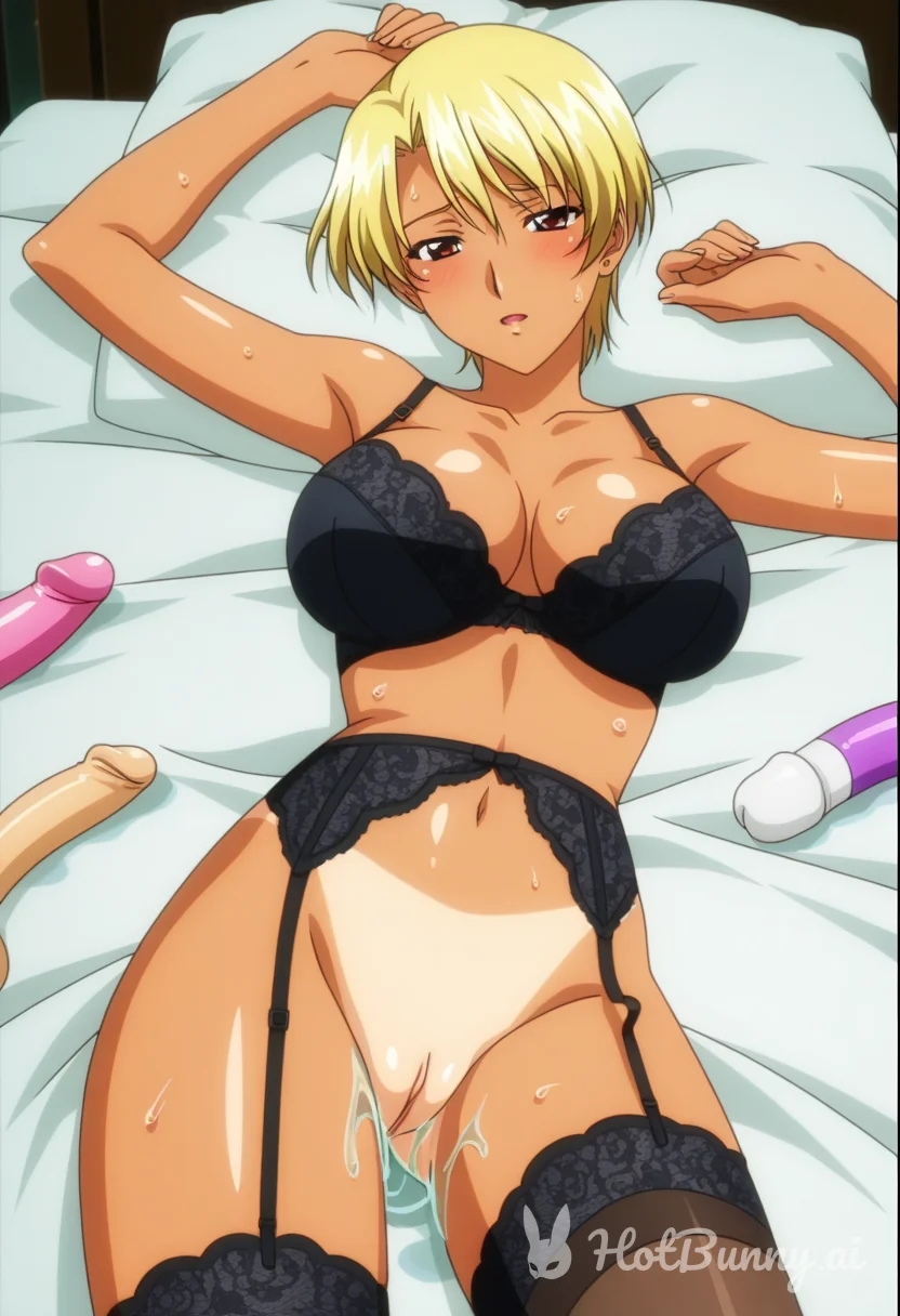 Cute evil tomboy mommy