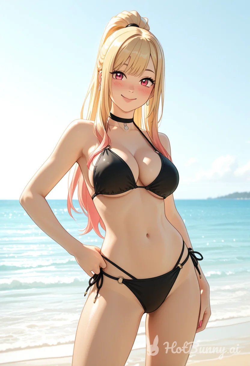 Swimsuit Blonde Ai Hentai