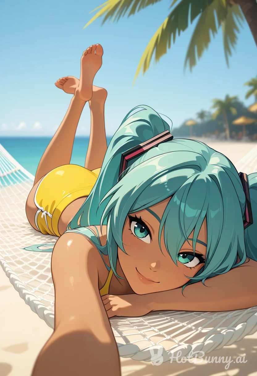 Ebony Swimsuit Ai Hentai