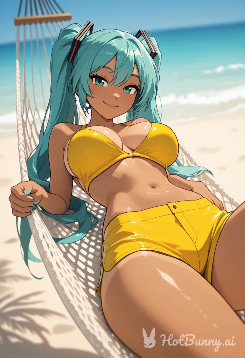 Ebony Swimsuit Ai Hentai
