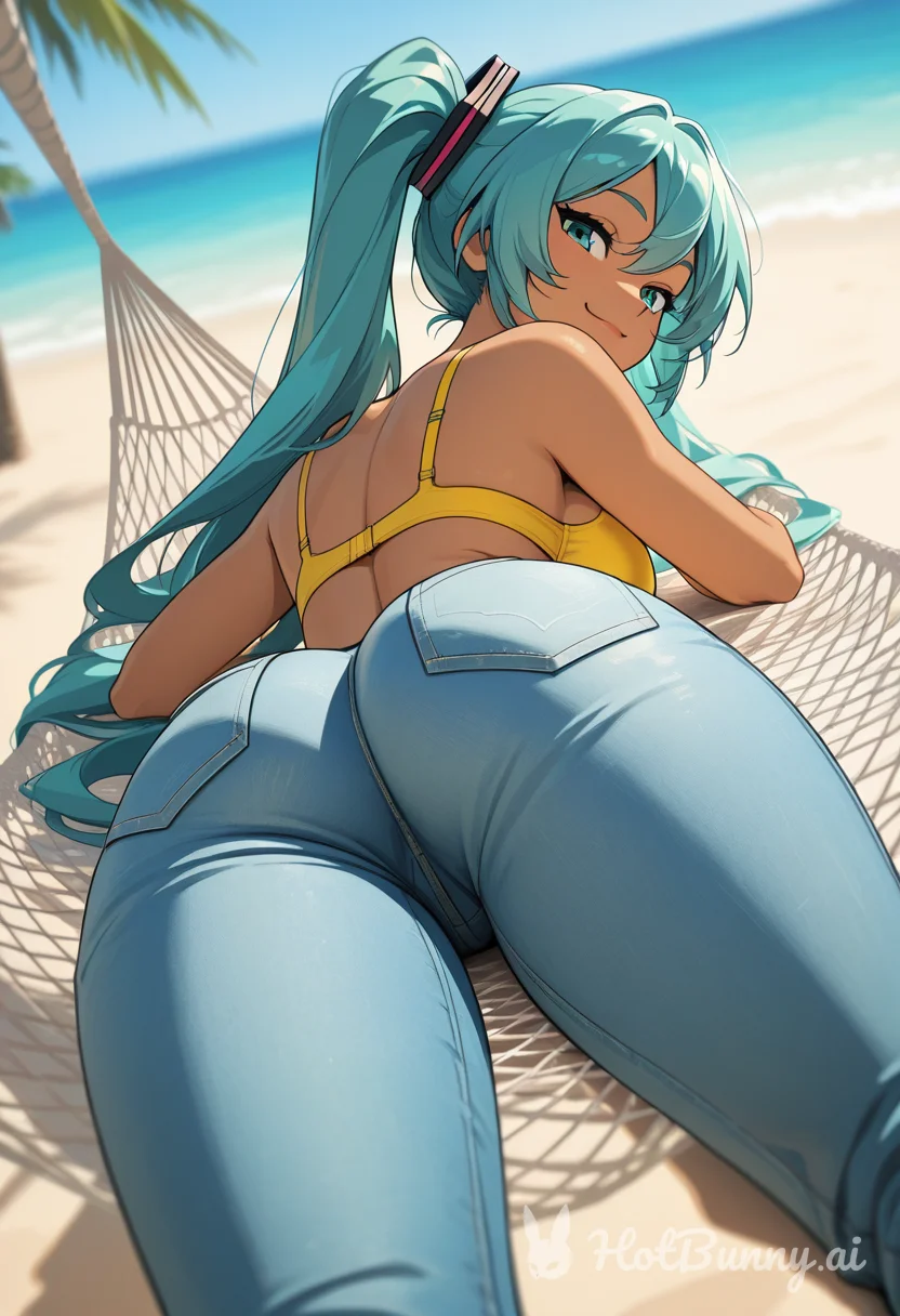 Ebony Swimsuit Ai Hentai