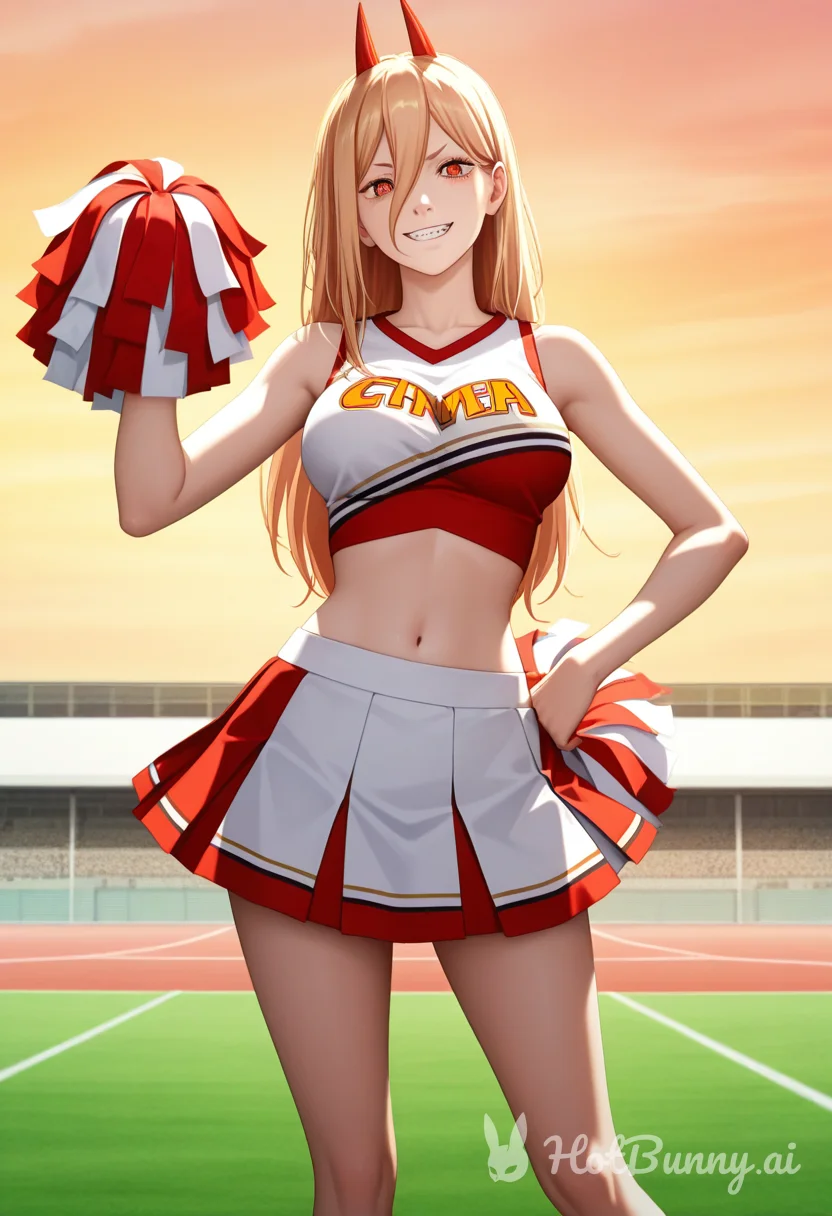 School Cheerleader Power