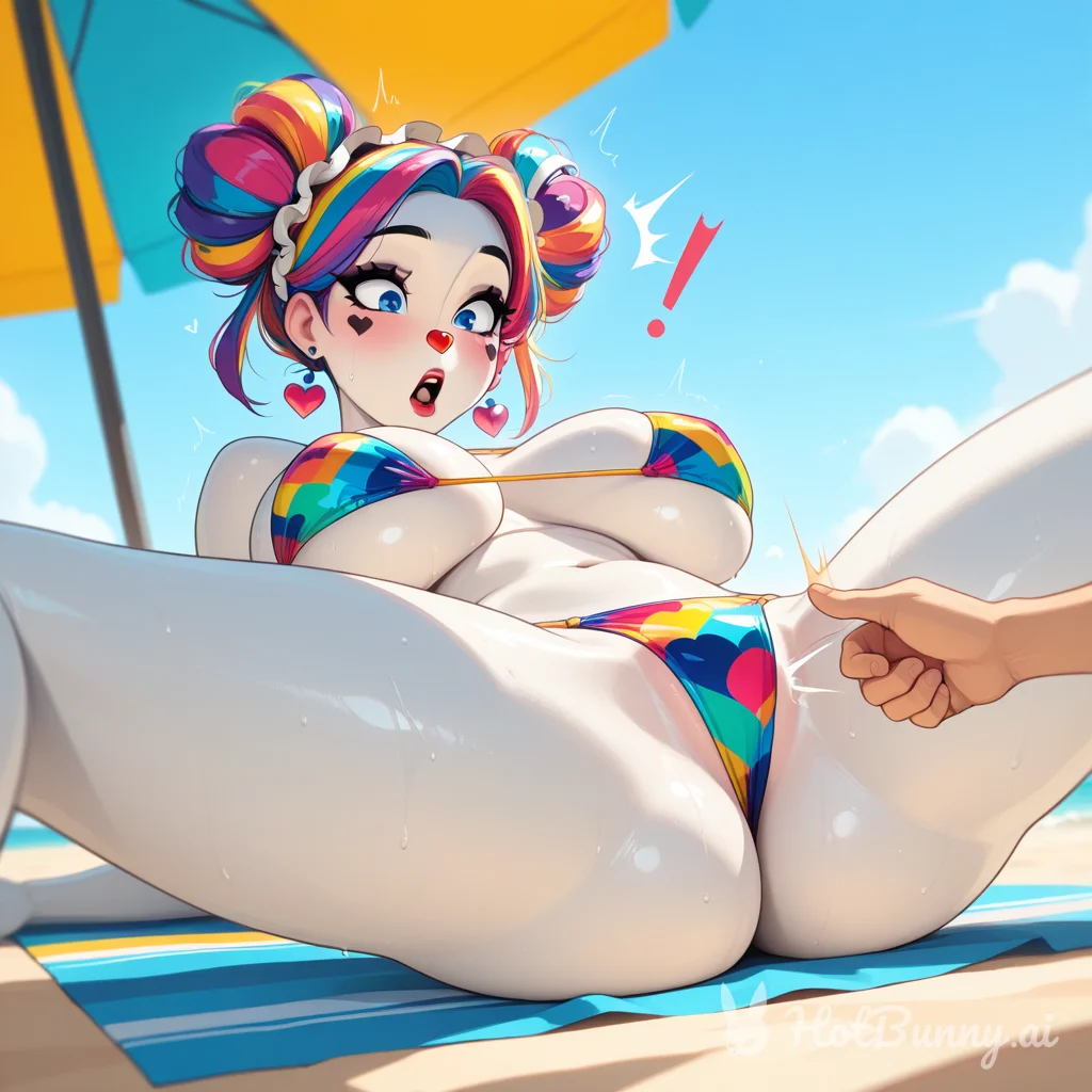 Swimsuit Blonde Ai Hentai