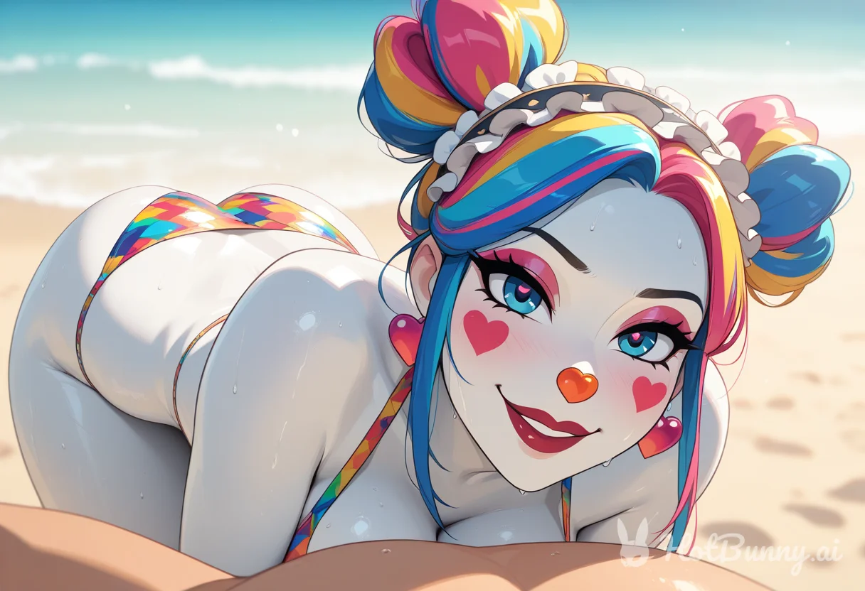Swimsuit Blonde Ai Hentai
