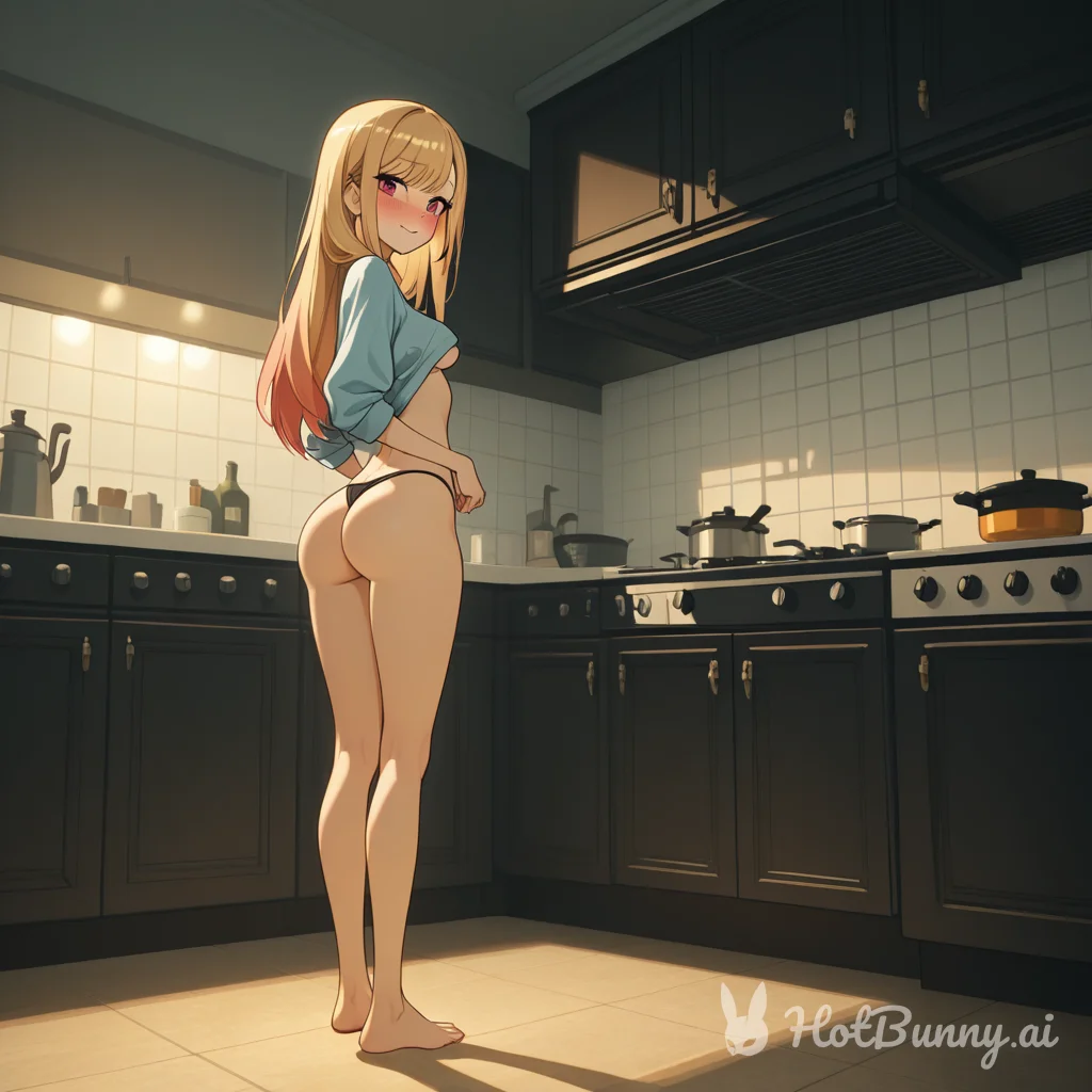 Blonde Lingerie Ai Hentai