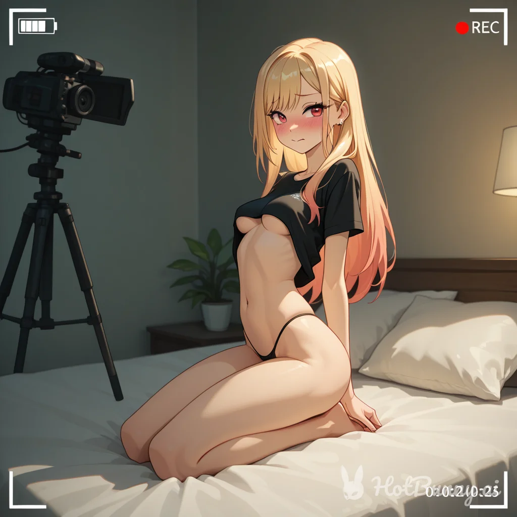 Blonde Lingerie Ai Hentai