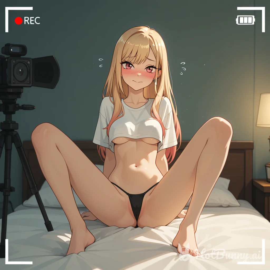 Blonde Lingerie Ai Hentai