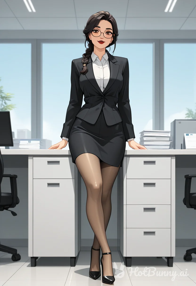 Office Chubby Ai Hentai