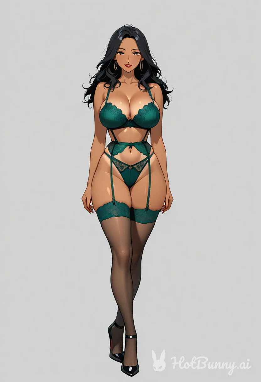 Lingerie Ebony Chubby Ai Hentai