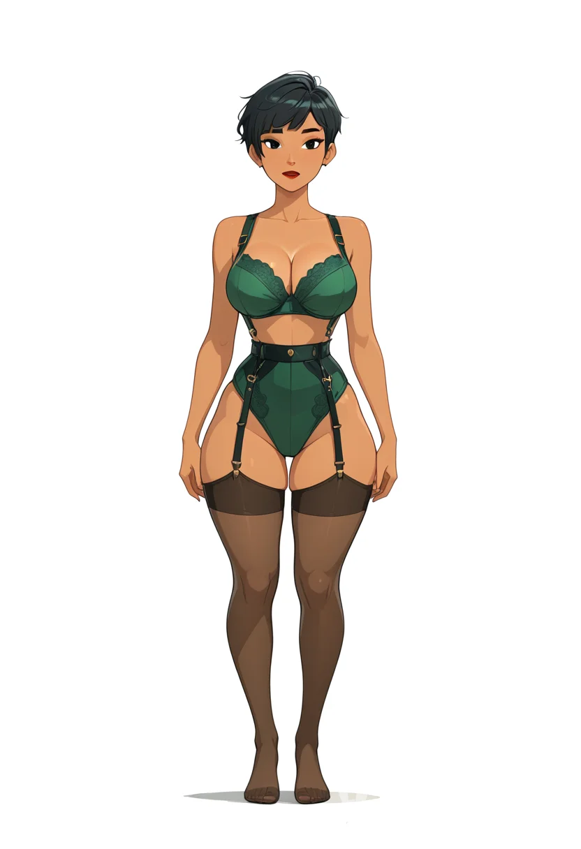 Lingerie Ebony Ai Hentai
