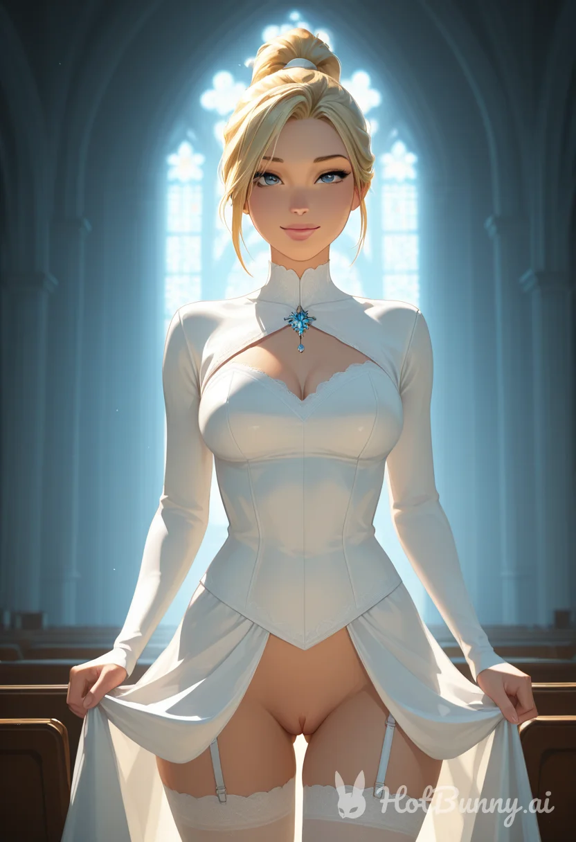 Lingerie Blonde Ai Hentai