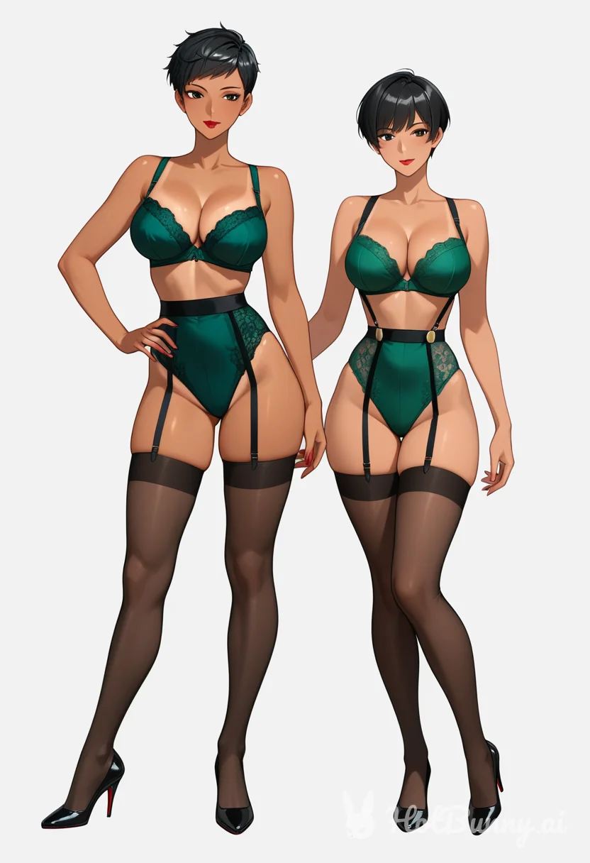 Lingerie Ebony Ai Hentai