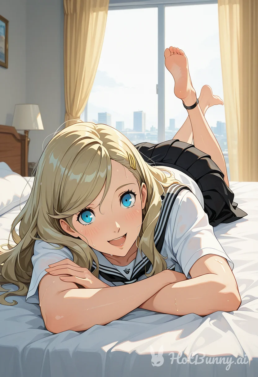 Schoolgirl Blonde Ai Hentai