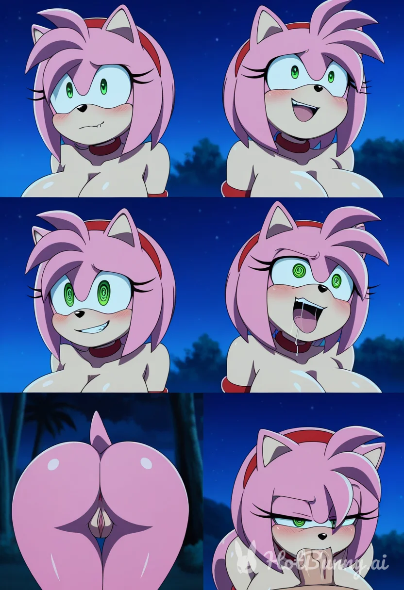 Amy Rose Furry Blowjob Ai Hentai