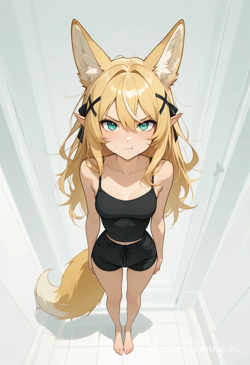 Fox Girl Vtuber Blonde Ai Hentai