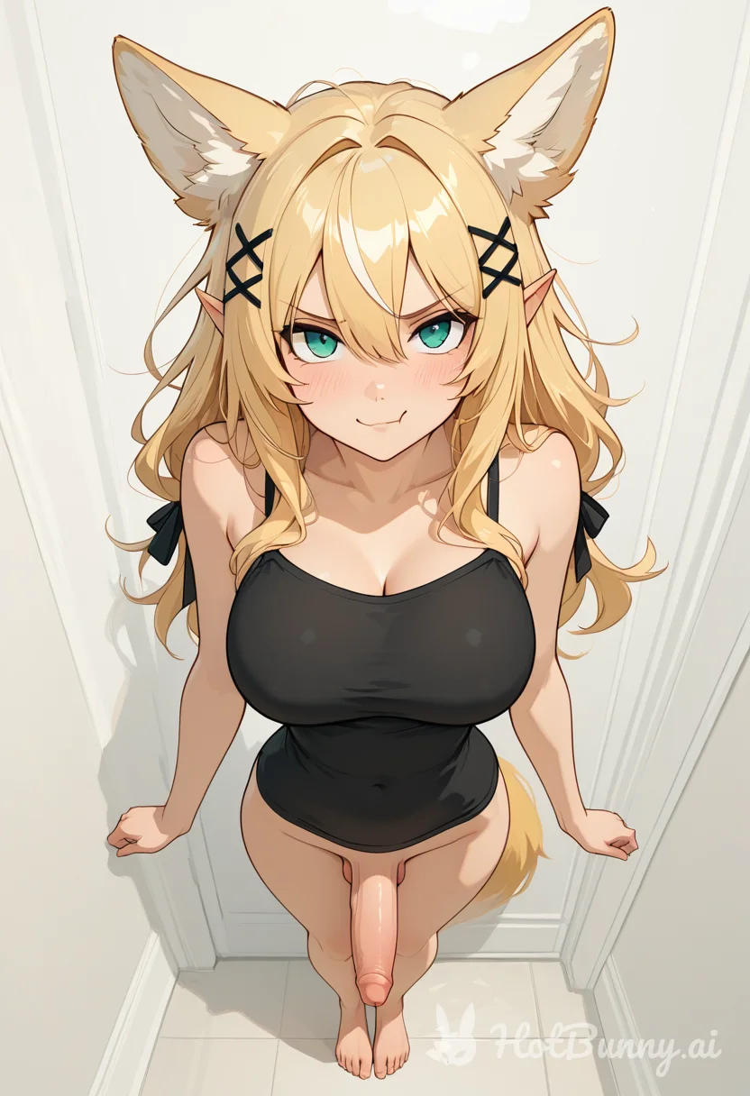 Futanari Ebony Blonde Ai Hentai