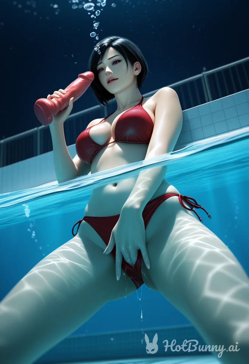 Masturbation Realistic Swimsuit Ai Hentai