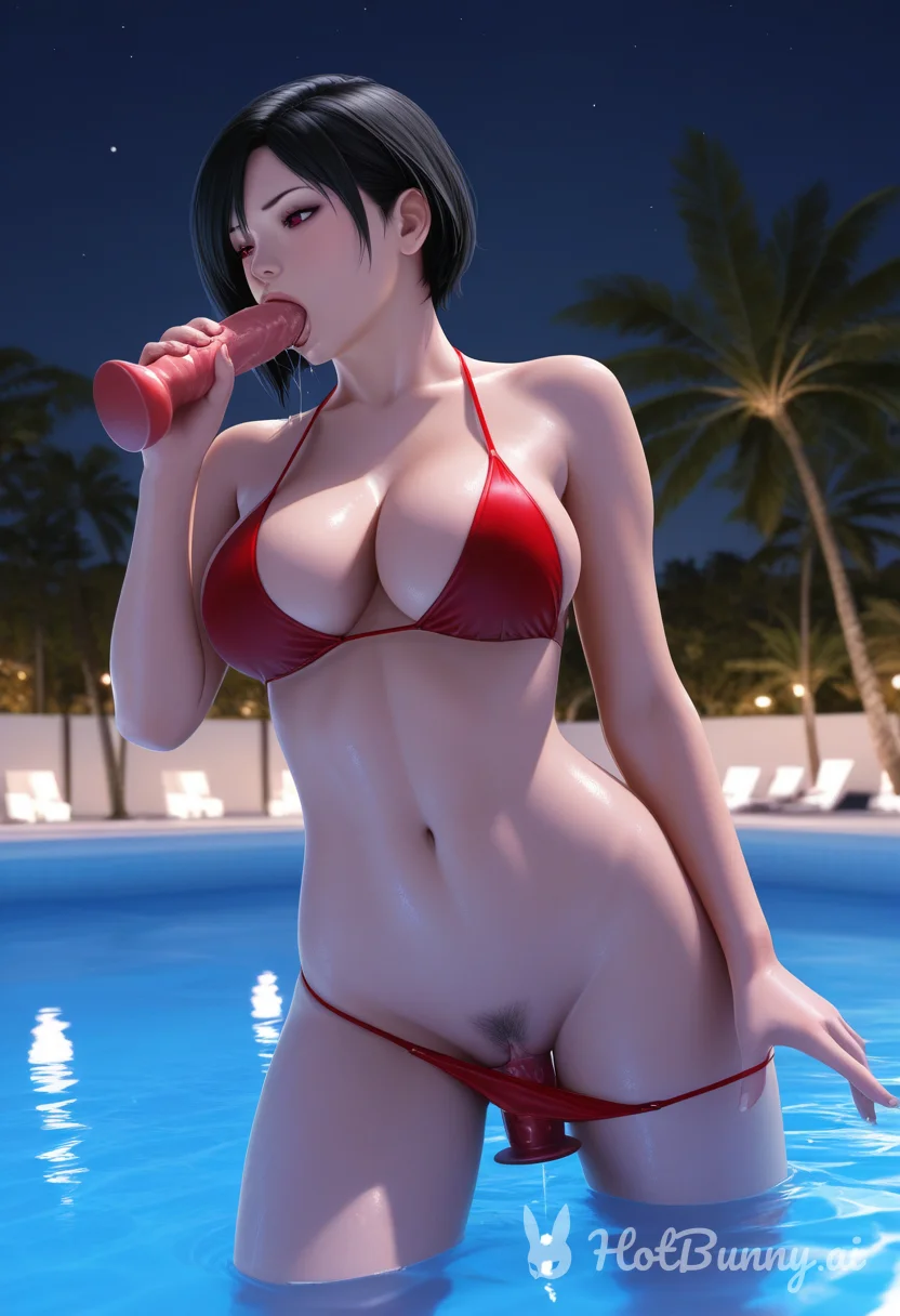 Blowjob Swimsuit Ai Hentai