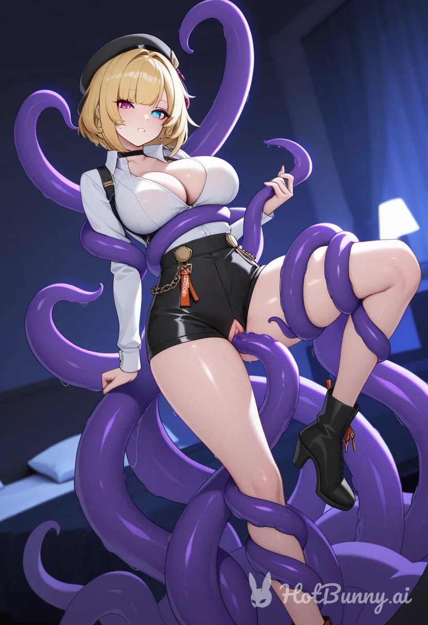 Tentacles Blonde Ai Hentai